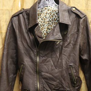 Papaya Moto Jacket #402